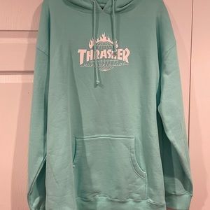 Huf x Thrasher TDS Mint Pullover Hoodie